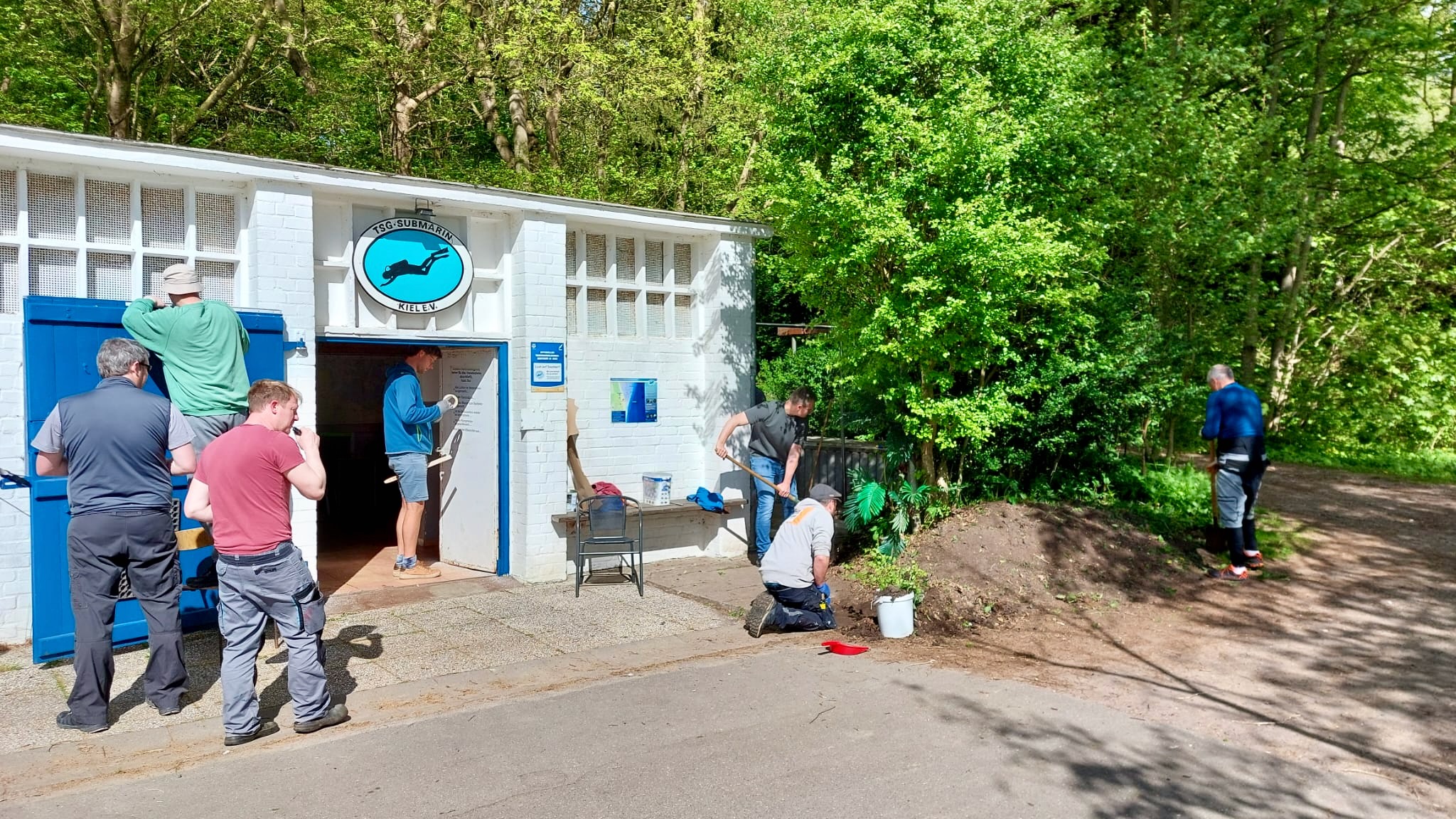 Frühjahrsputz der TSG Submarin