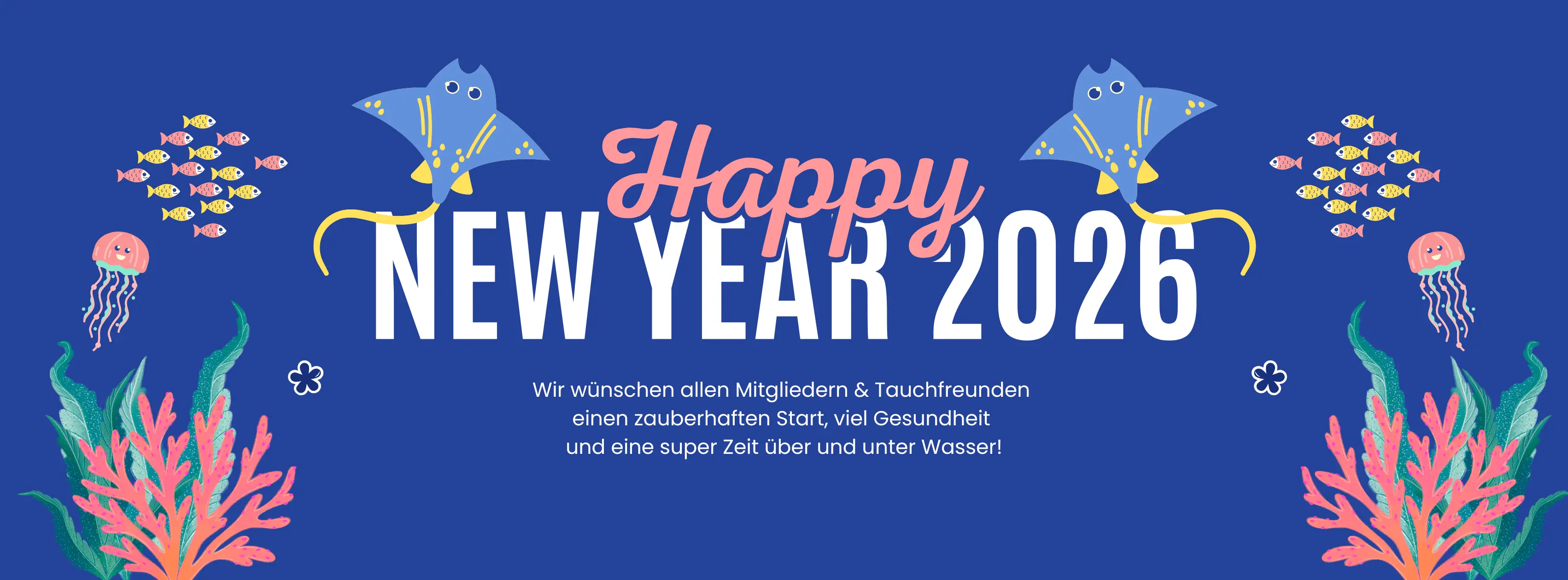 Frohes neues Jahr wünschen die Submarins